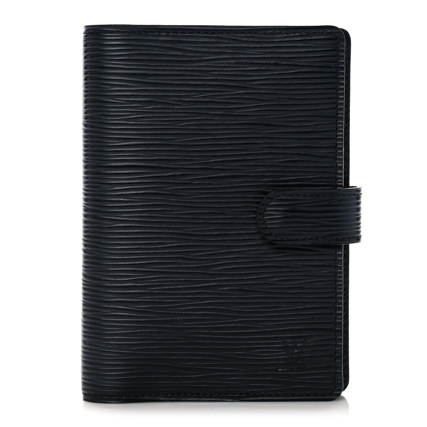 Louis Vuitton Epi Small Ring Agenda Cover Black 1 of 8