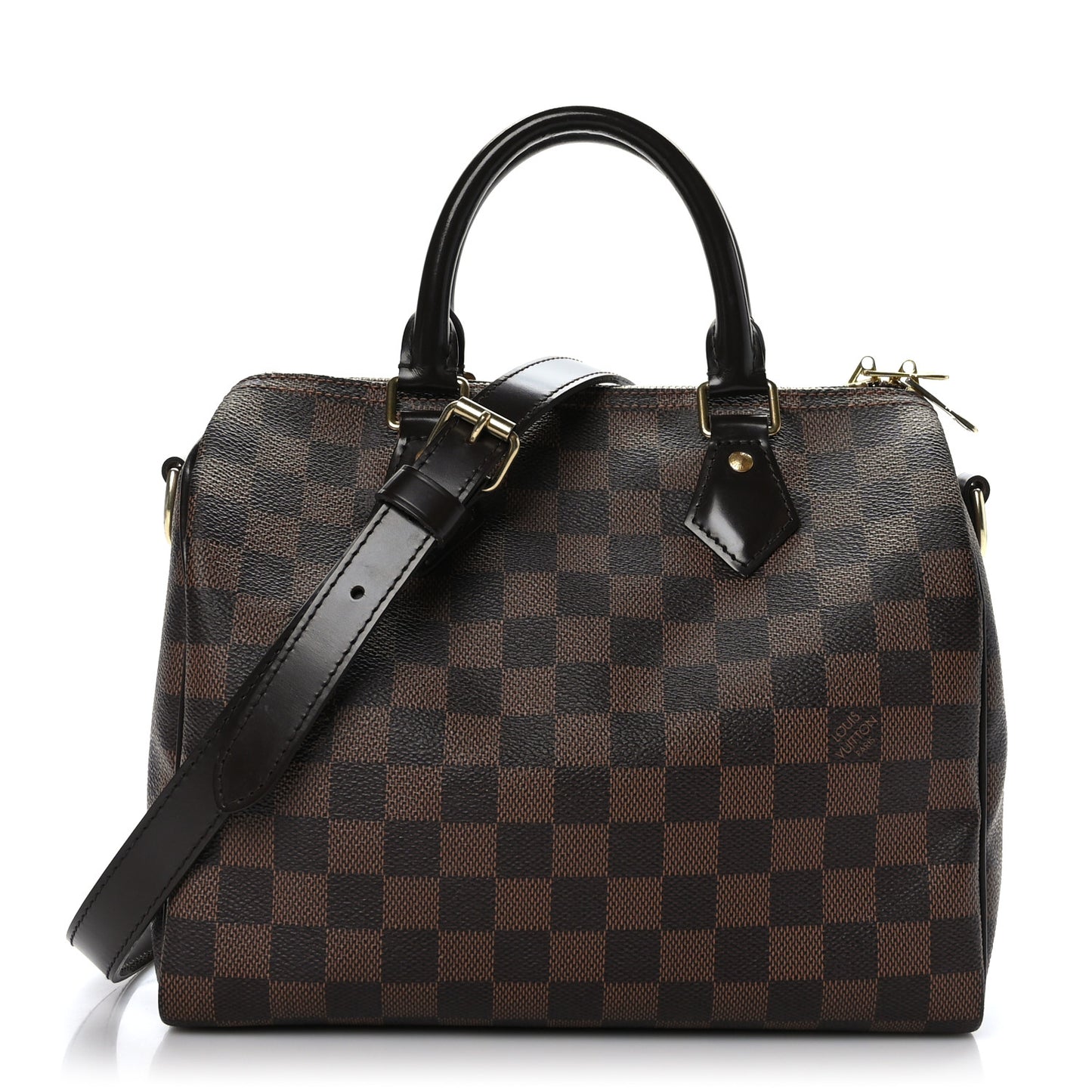 Damier Ebene Speedy Bandouliere 25