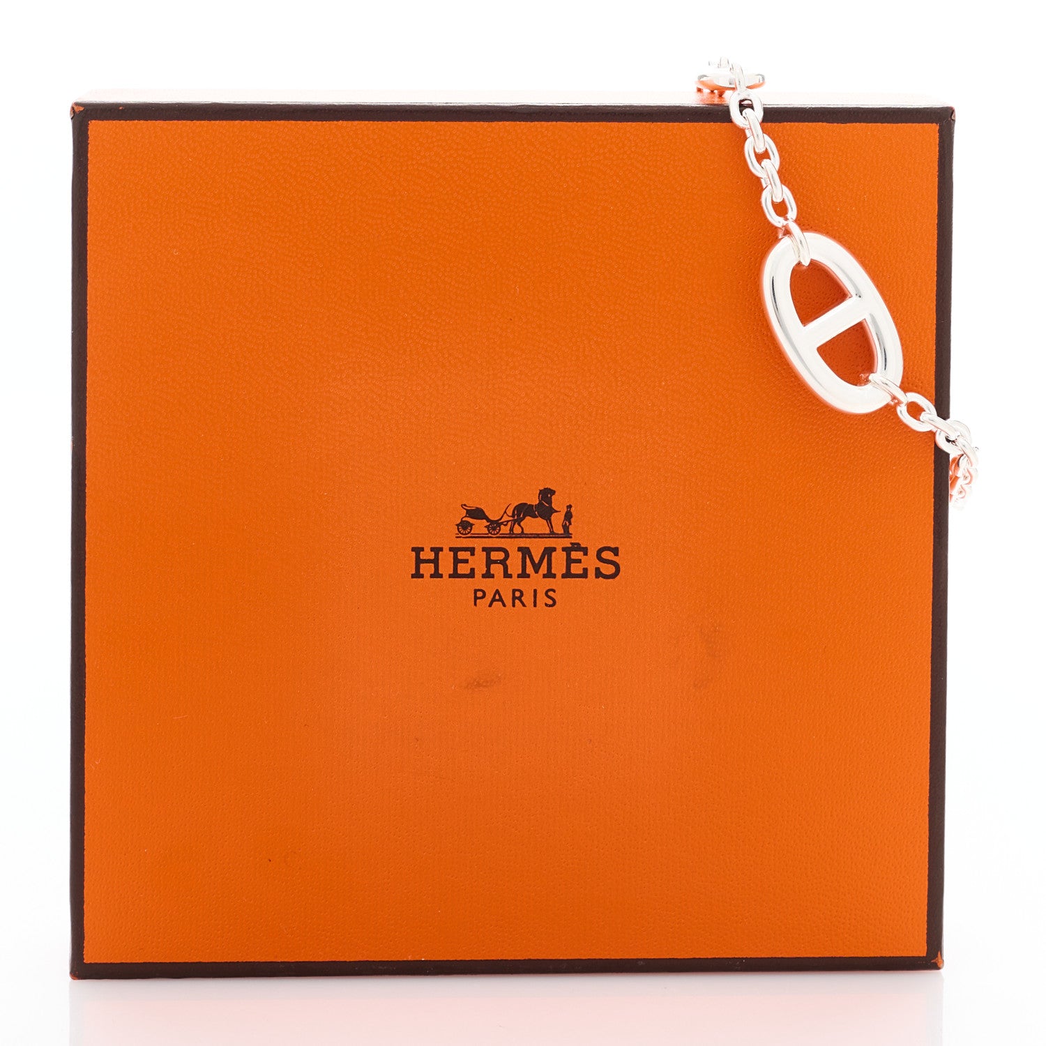 Hermes Sterling Silver Farandole Bracelet ST 4 of 4