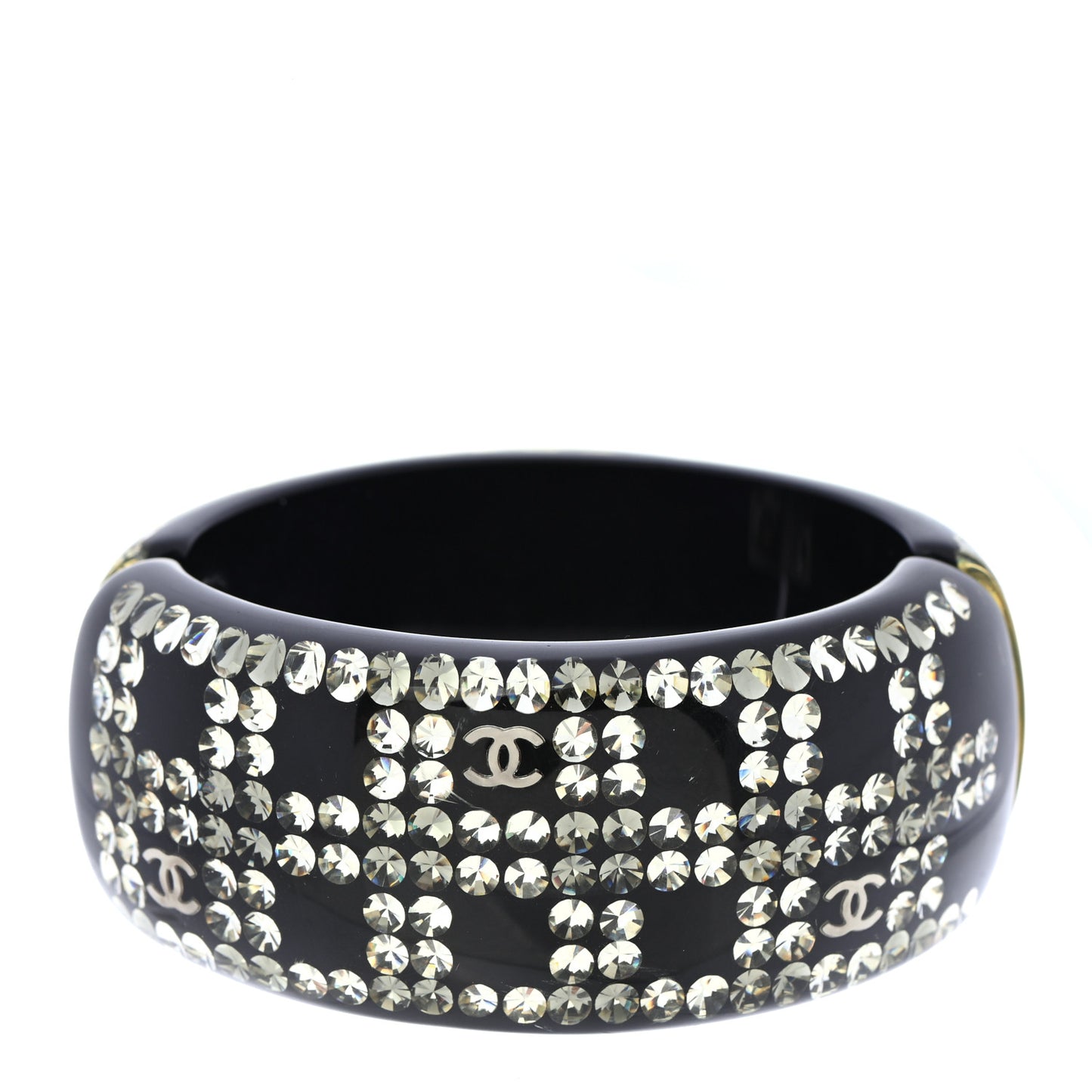 Resin Crystal CC Cuff Black