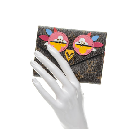 Louis Vuitton Monogram Lovely Birds Victorine Wallet 2 of 7