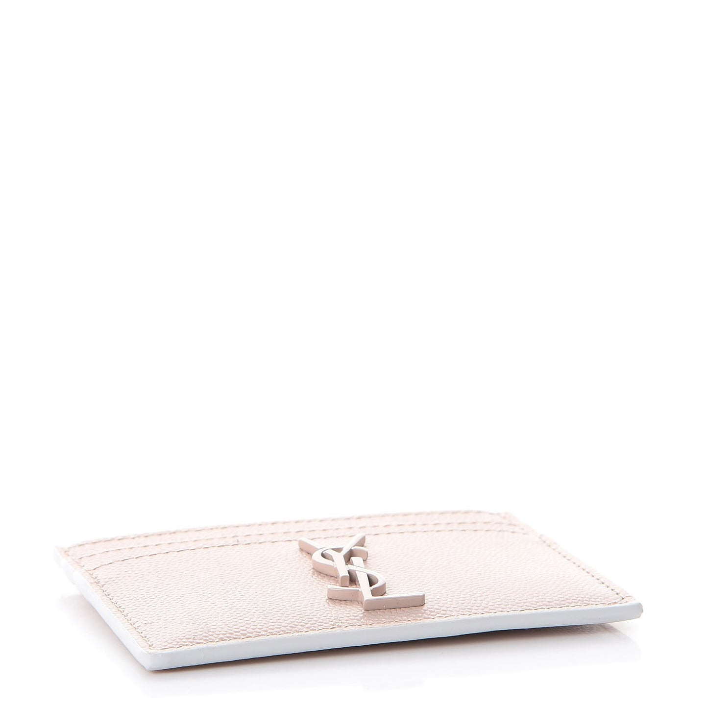 Grain De Poudre Monogram Credit Card Case Rose