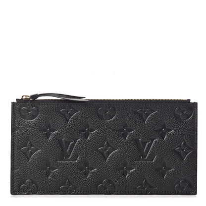 Louis Vuitton Empreinte Felicie Chain Wallet Zippered Insert Black 1 of 6
