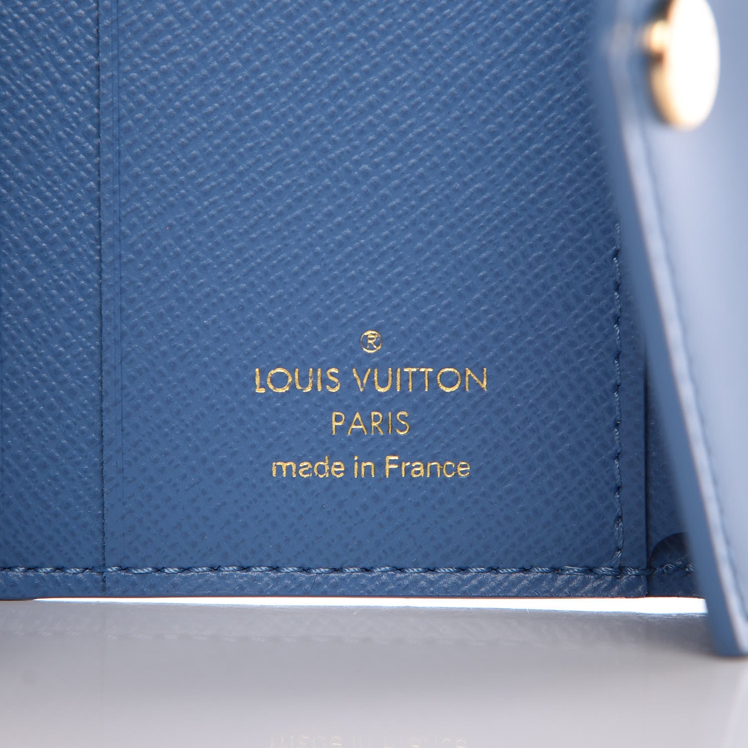 Louis Vuitton Monogram Zoe Wallet Blue Jean 8 of 10