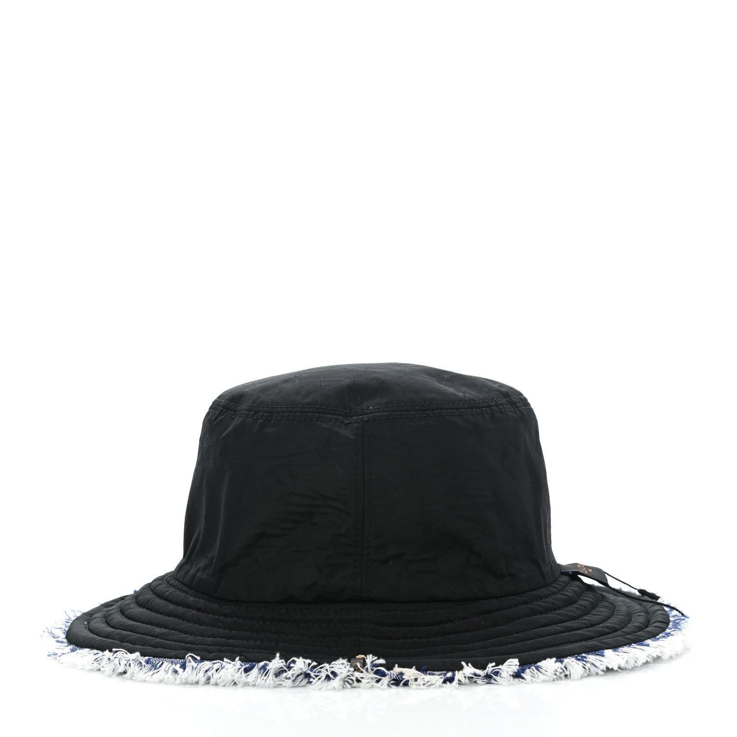 Louis Vuitton Monogram Denim Fringe Bob Bucket Hat M Blue 13 of 18