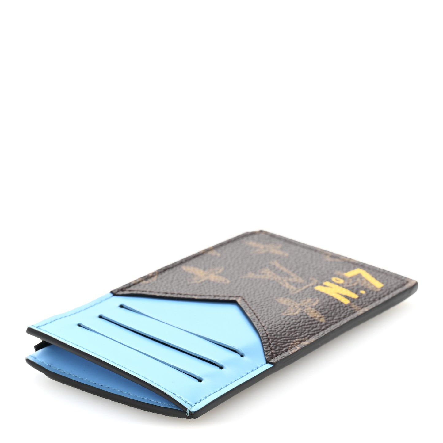 Monogram Vintage Calfskin Trunk L'œil Coin Card Holder