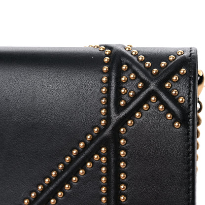Christian Dior Lambskin Studded Micro Diorama Flap Bag Black 17 of 18