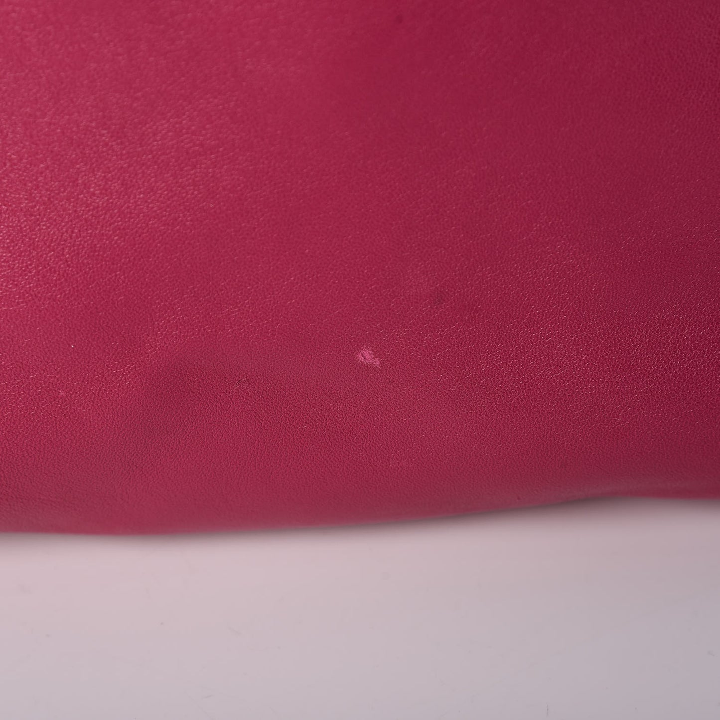Lambskin Teddy Drawstring Bag Freesia