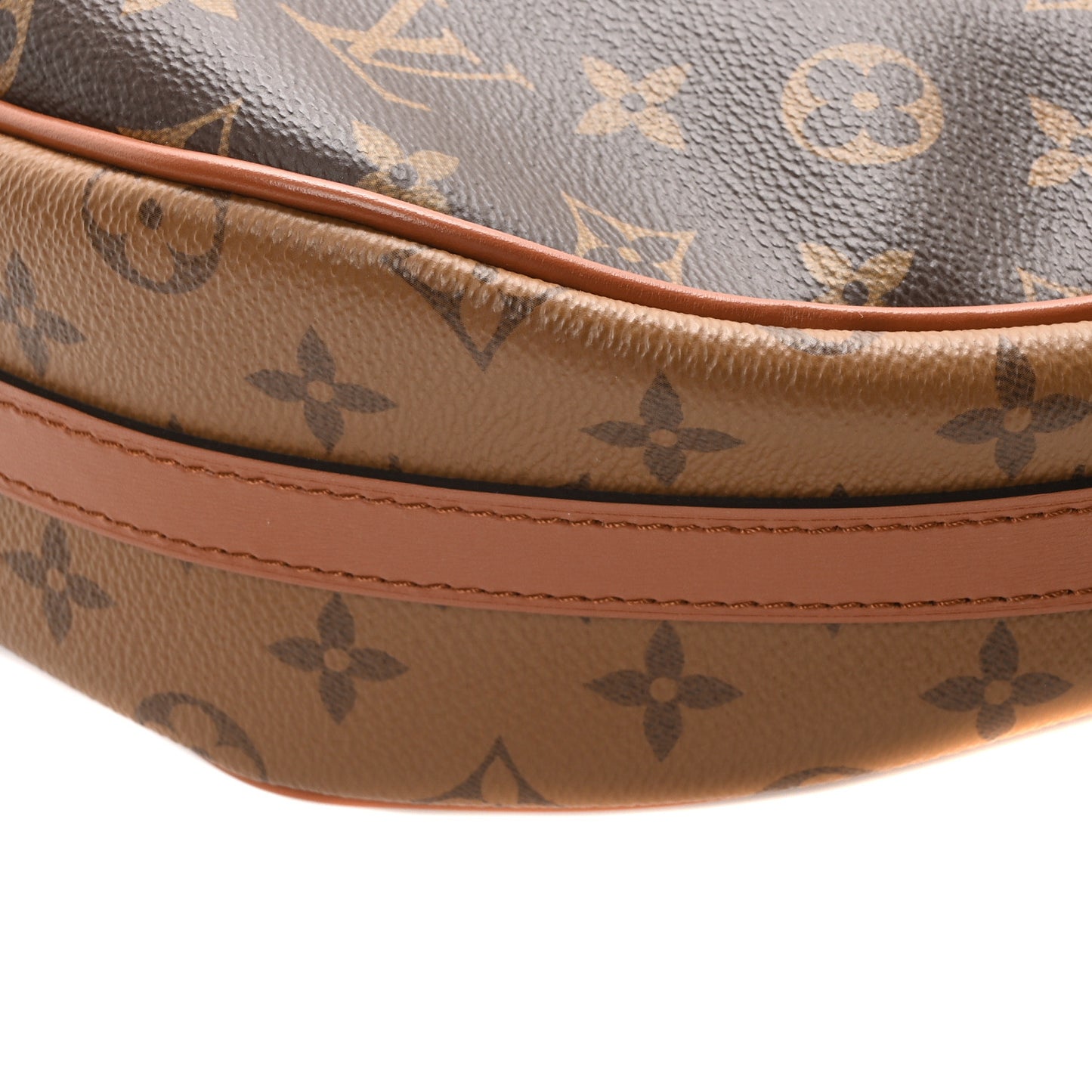 Reverse Monogram Loop Hobo