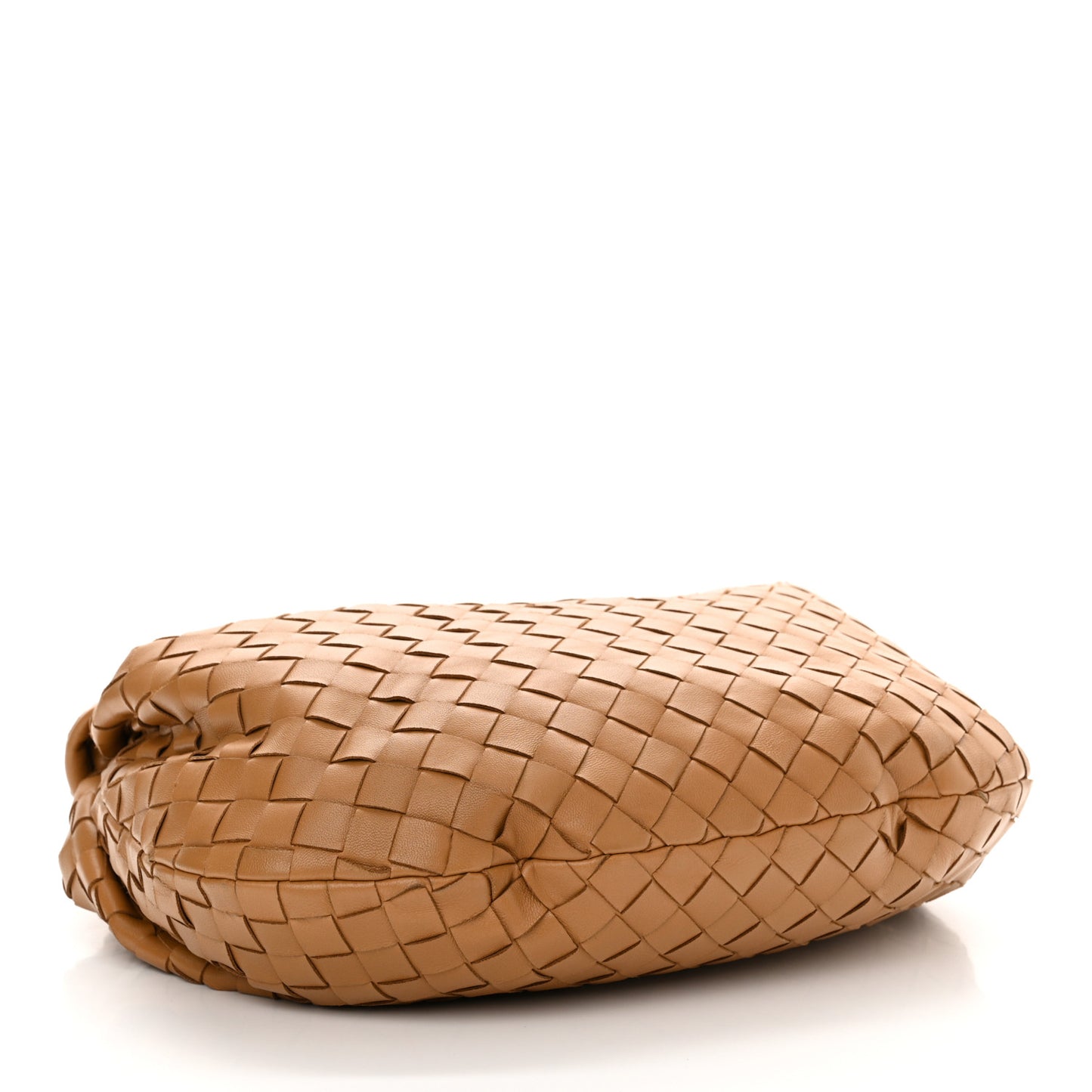 Nappa Intrecciato Teen Jodie Hobo Caramel