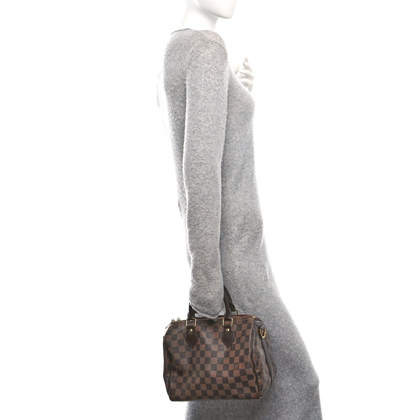 Damier Ebene Speedy Bandouliere 25