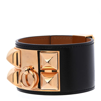 Hermes Box Collier de Chien CDC Bracelet T3 Black 1 of 7