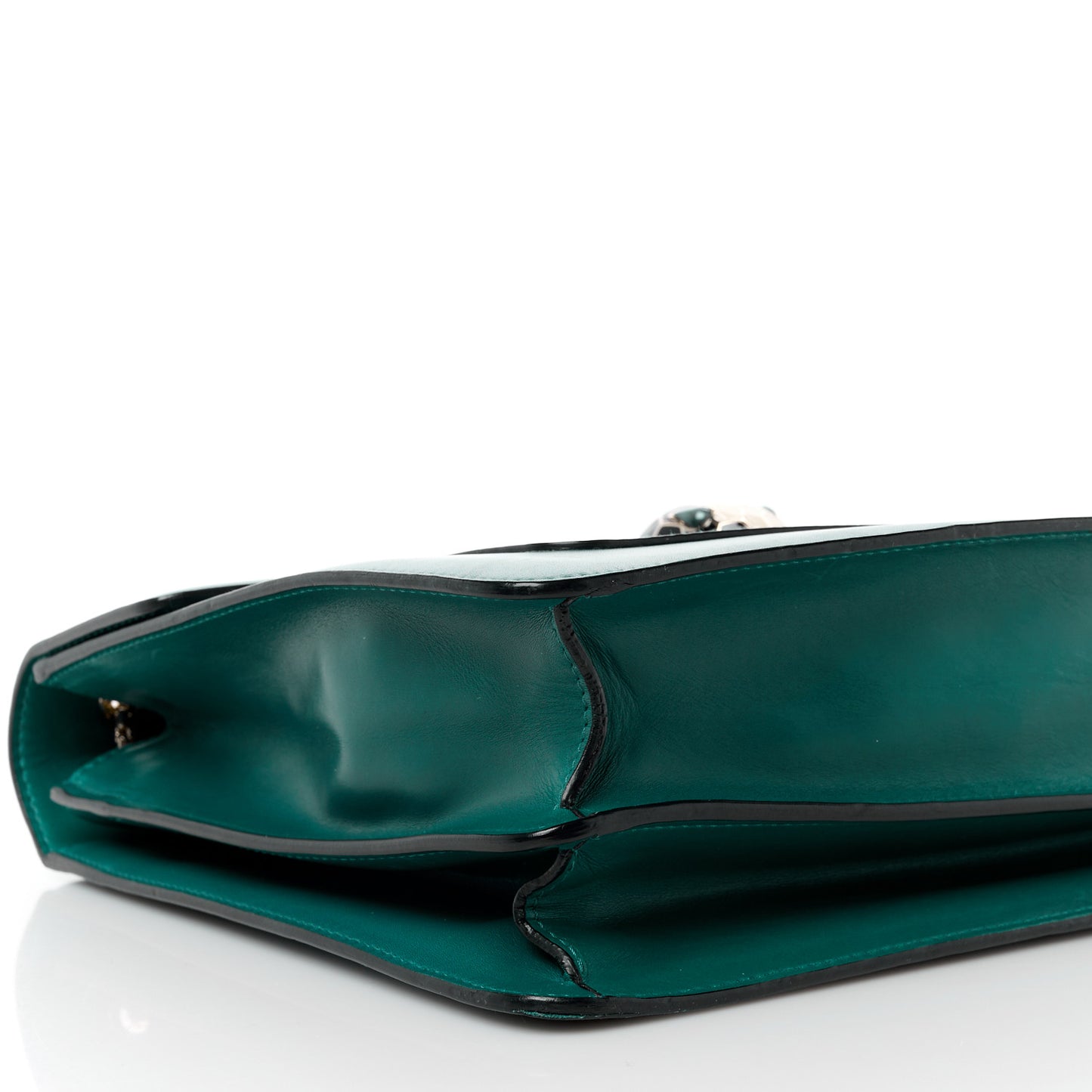 Calfskin Serpenti Forever Crossbody Emerald Green