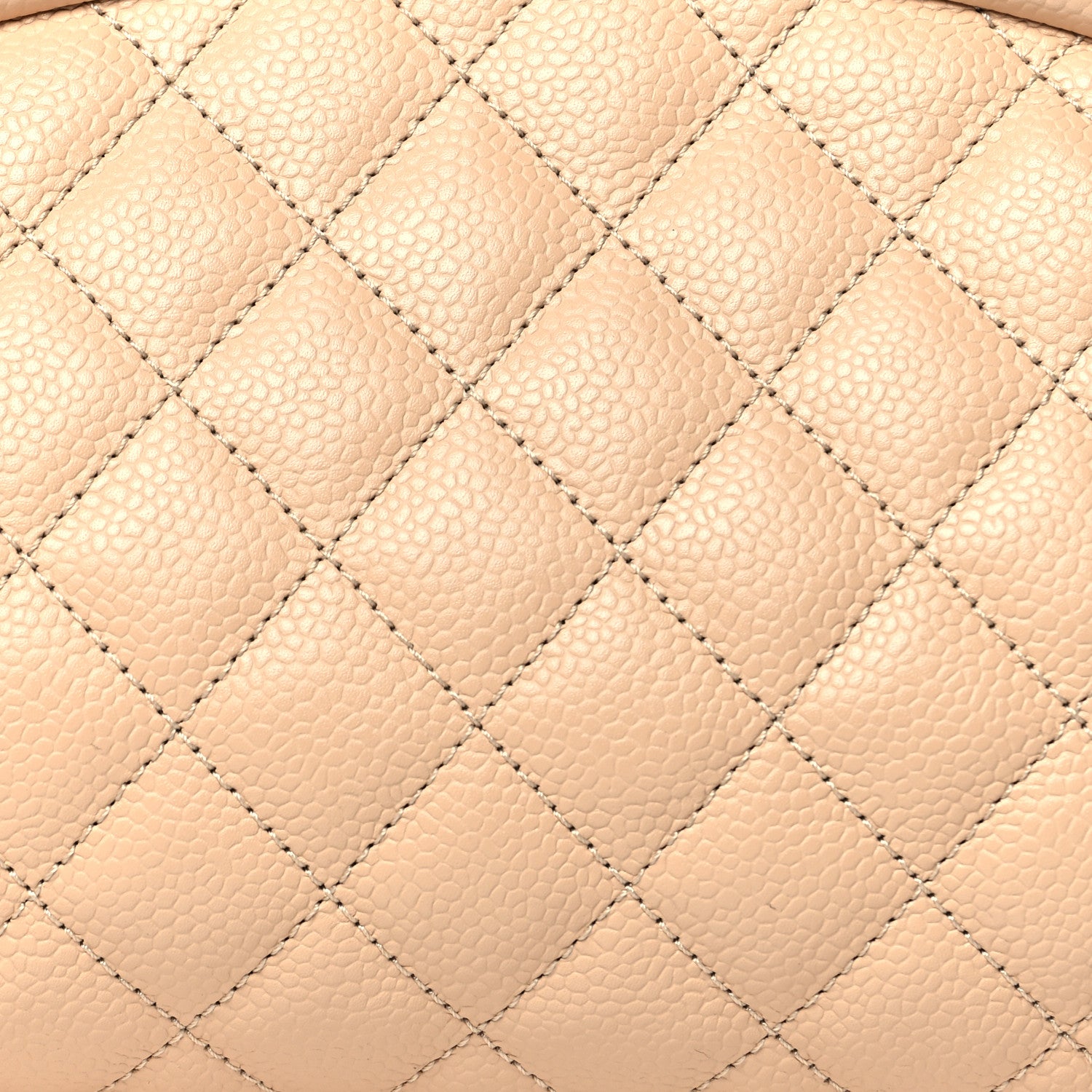 Chanel Caviar Quilted Timeless Clutch Beige 7 of 9