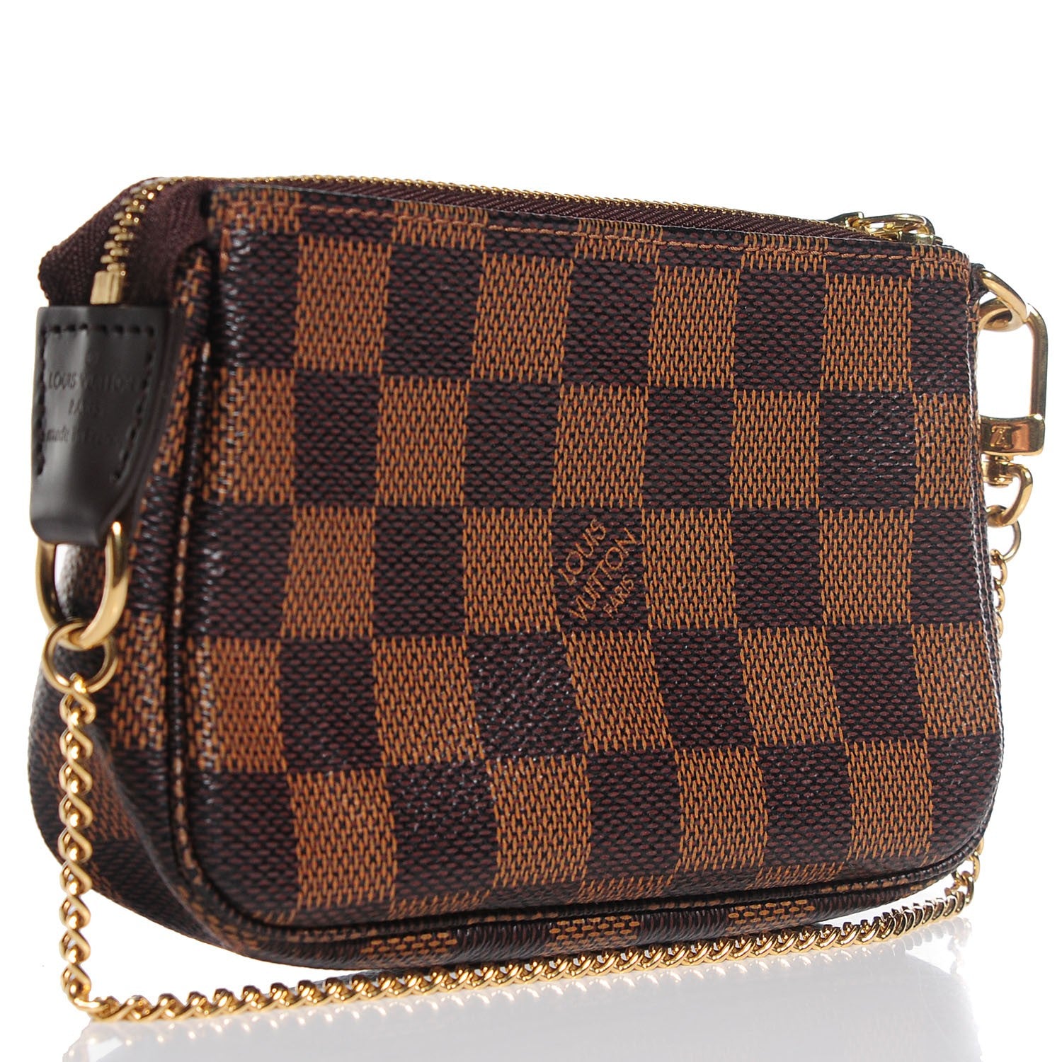 Louis Vuitton Damier Ebene Mini Pochette Accessories 3 of 7