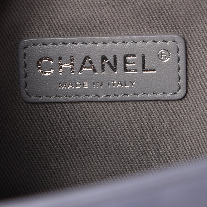 Chanel Lambskin Quilted Medium Boy Flap Blue 5 of 14