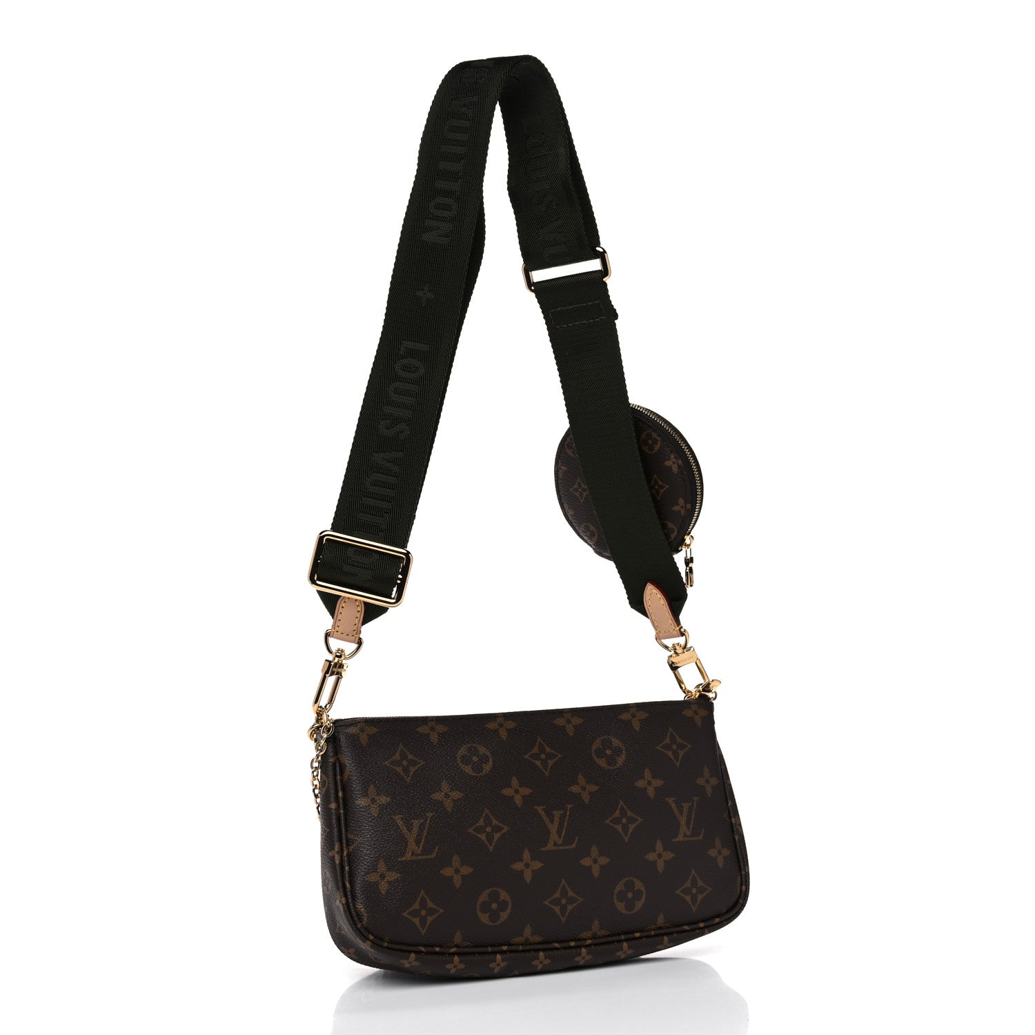 Louis Vuitton Monogram Multi Pochette Accessories Kaki 3 of 13