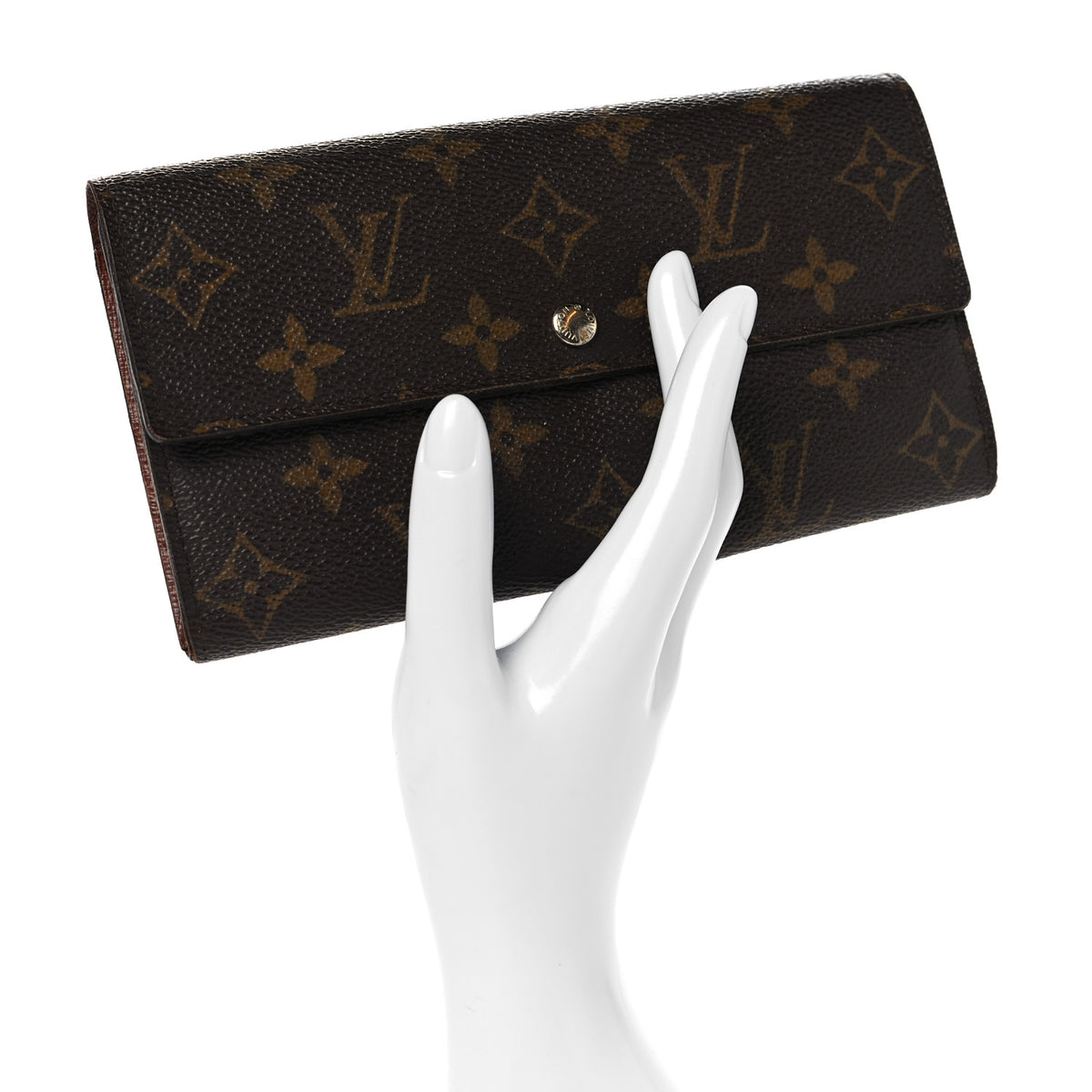 Louis Vuitton Monogram Sarah Wallet 2 of 8