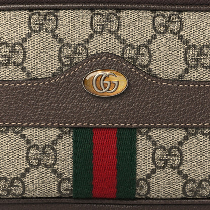 Gucci GG Supreme Monogram Web Mini Ophidia GG Bag Brown 6 of 6
