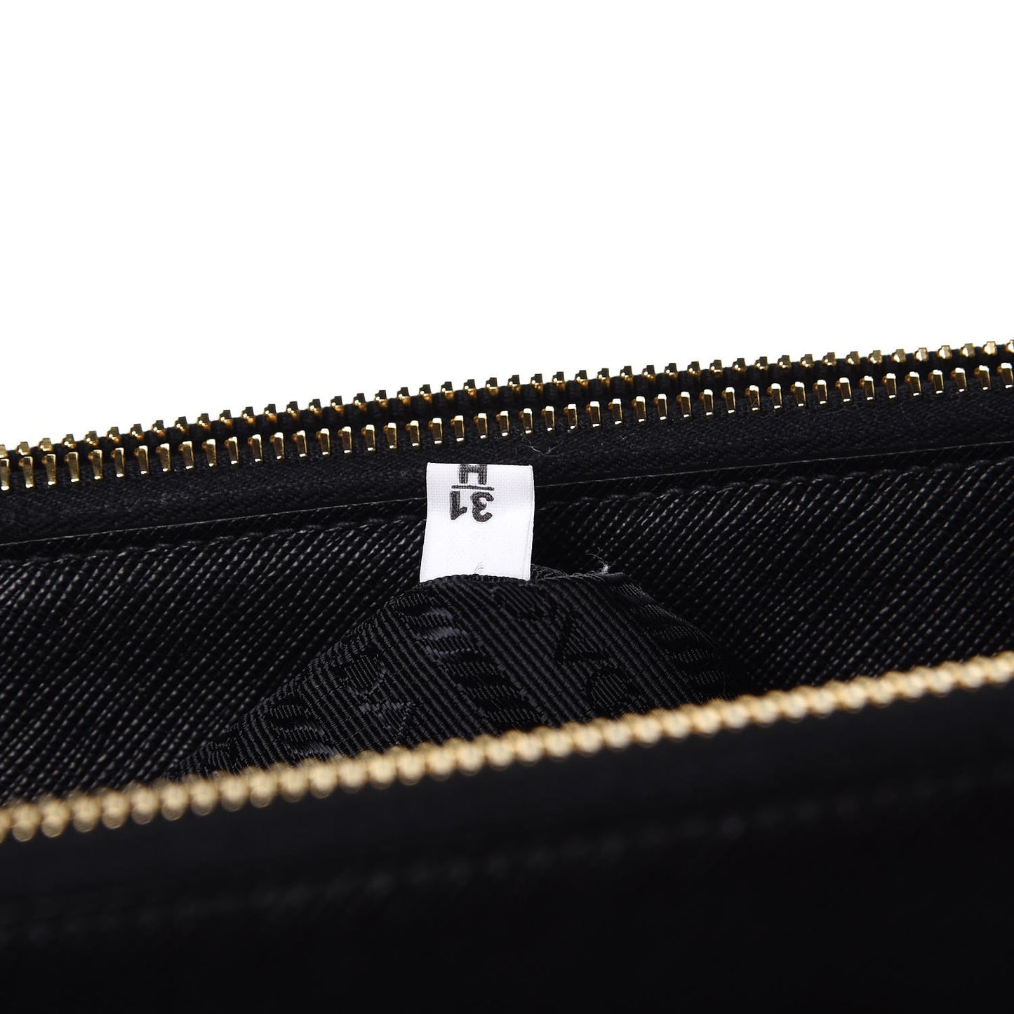 Saffiano Large Galleria Double Zip Tote Black