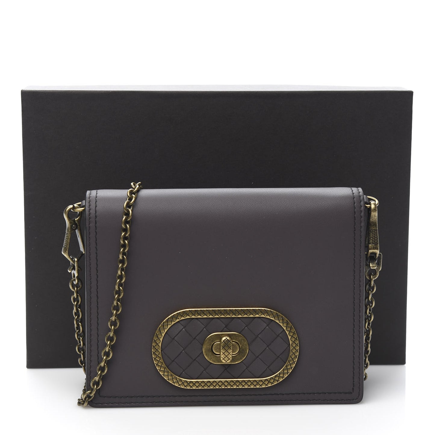 Nappa Ellittica Chain Wallet Quetsche