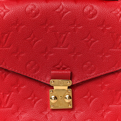 Louis Vuitton Empreinte Pochette Metis Cherry 11 of 13