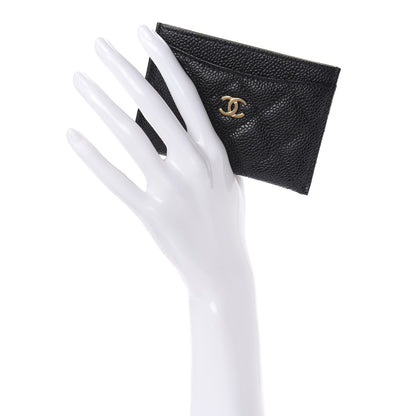 Chanel Caviar Quilted Card Holder Black 2 of 9