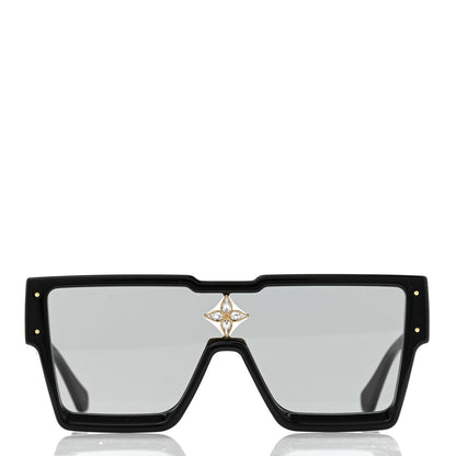 Louis Vuitton Acetate Swarovski Crystal Cyclone Sunglasses Z1578E Black 2 of 8