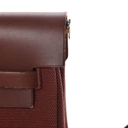 Hermes Toile Vache Hunter Herbag 30 PM Backpack Havane 13 of 17