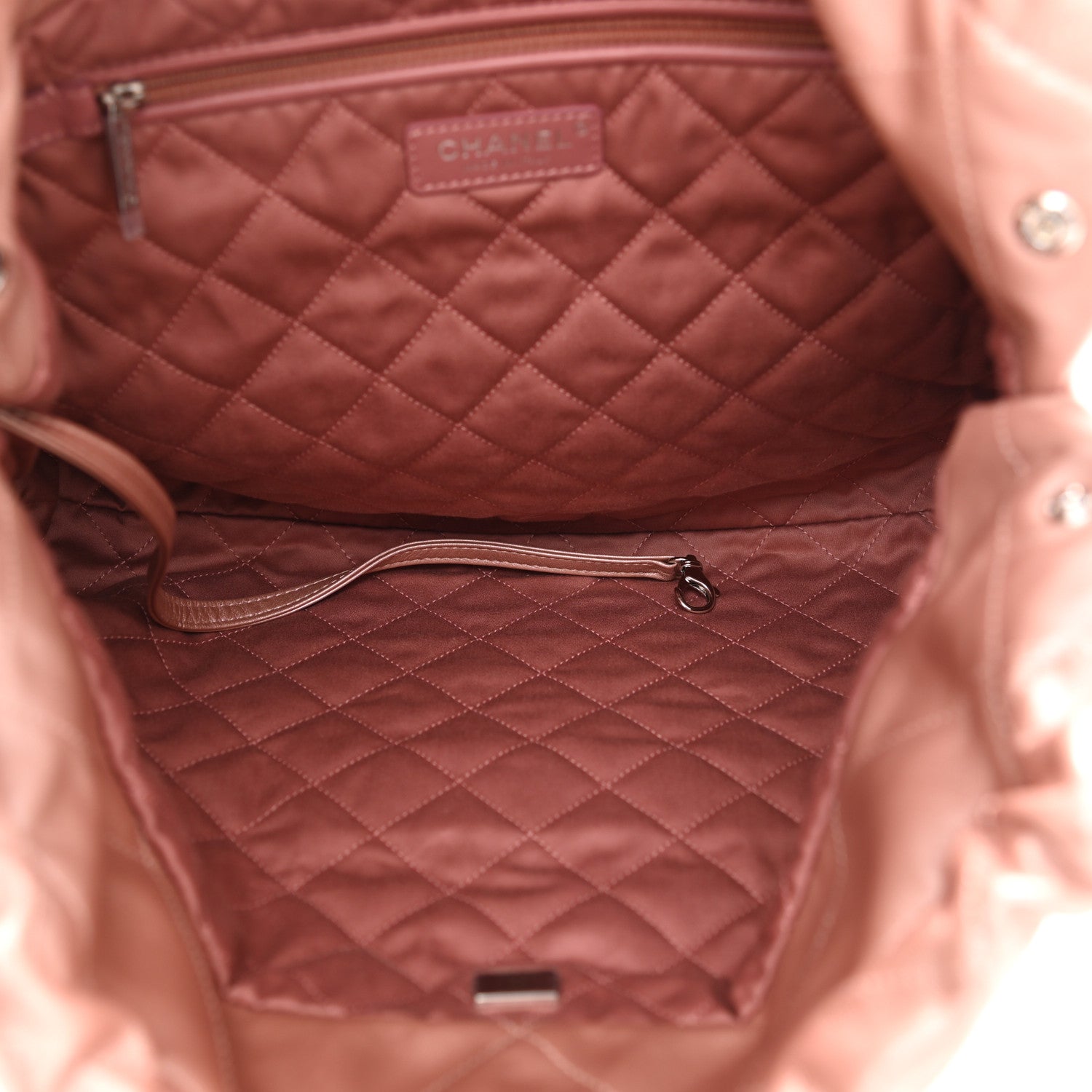 Chanel Metallic Calfskin Quilted Chanel 22 Pink 8 of 11