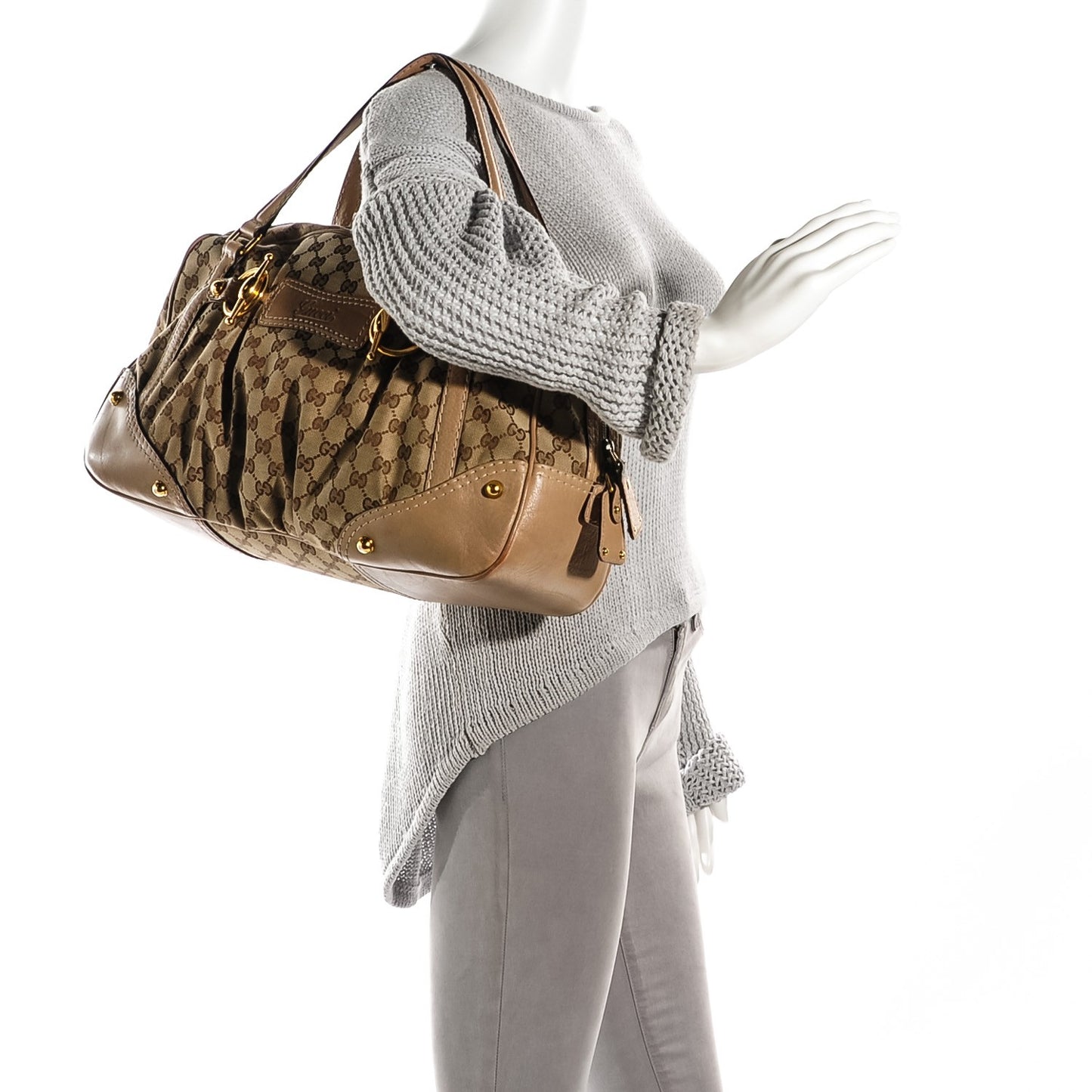 Monogram Jockey Boston Beige