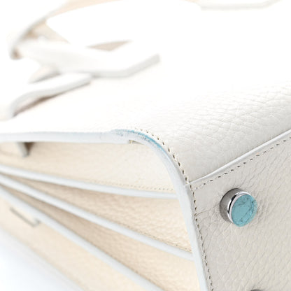 Saint Laurent Grained Calfskin Nano Sac de Jour Dove White 7 of 10