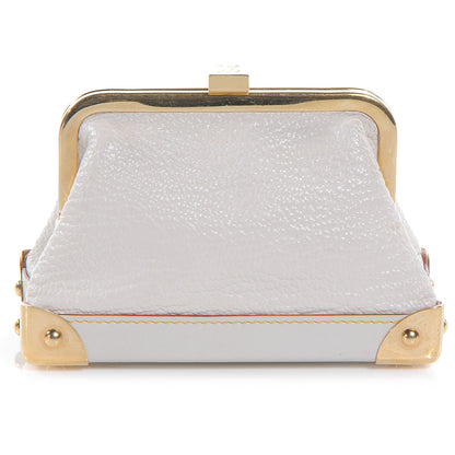 Louis Vuitton Suhali Porte-Monnaie Coin Purse White 1 of 7