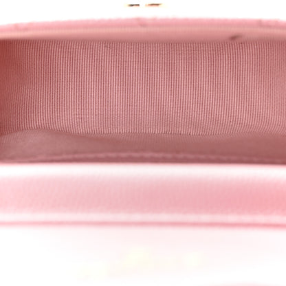 Chanel Caviar Quilted Mini Clutch With Chain Pink 5 of 12