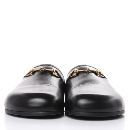 Gucci Malaga Kid Womens Horsebit River Slippers 39 Black 2 of 8