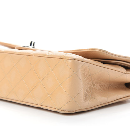 Chanel Caviar Quilted Medium Double Flap Beige Clair 7 of 17