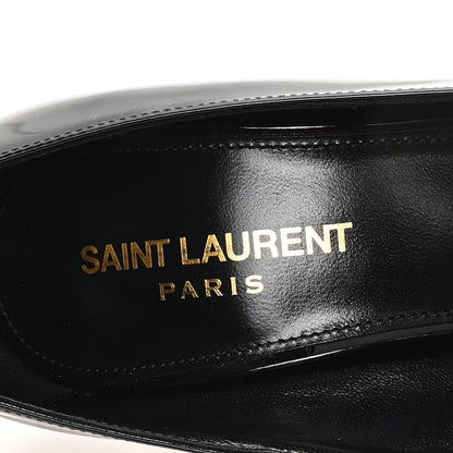 Saint Laurent Patent Opyum 110 Pumps 36.5 Black Gold 8 of 9