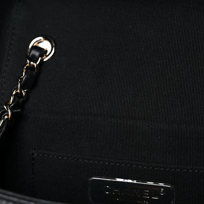 Chanel Lambskin Quilted Small Box Bag Black 11 of 14