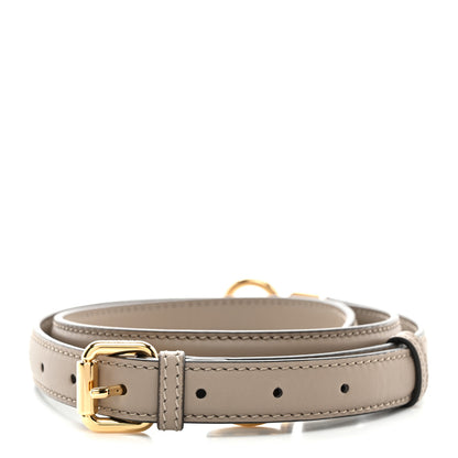 Fendi Calfskin Adjustable Peekaboo Strap Tortora 2 of 3