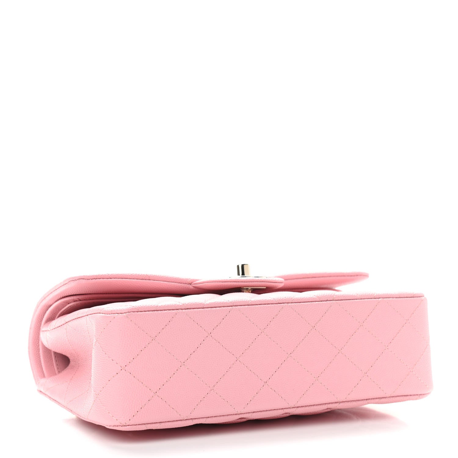 Chanel Caviar Quilted Small Double Flap Pink 4 of 11