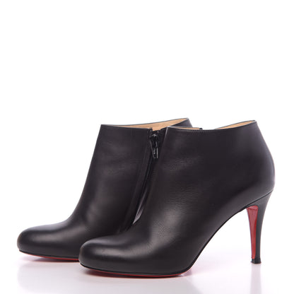 Christian Louboutin Calfskin Belle 85 Ankle Boots 36.5 Black 3 of 10