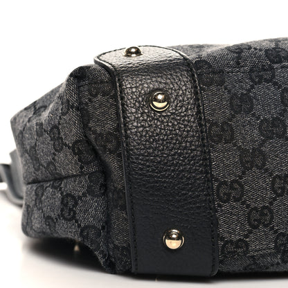 Gucci Monogram Medium Pelham Shoulder Bag Black Grey 9 of 10