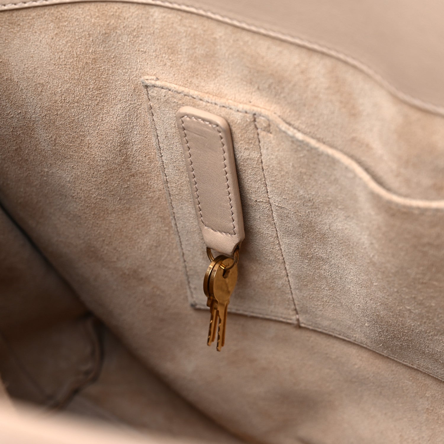 Saint Laurent Calfskin Large Sac de Jour Carryall Nude Powder 14 of 33