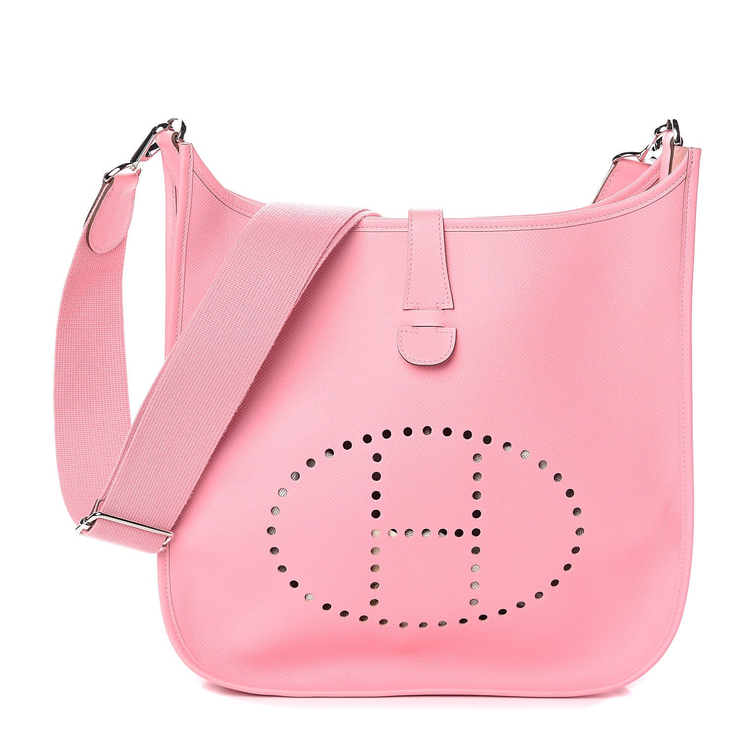 Hermes Epsom Evelyne III GM Rose Confetti 1 of 10