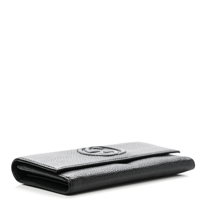 Gucci Cellarius Calfskin Soho Continental Wallet Black 4 of 11