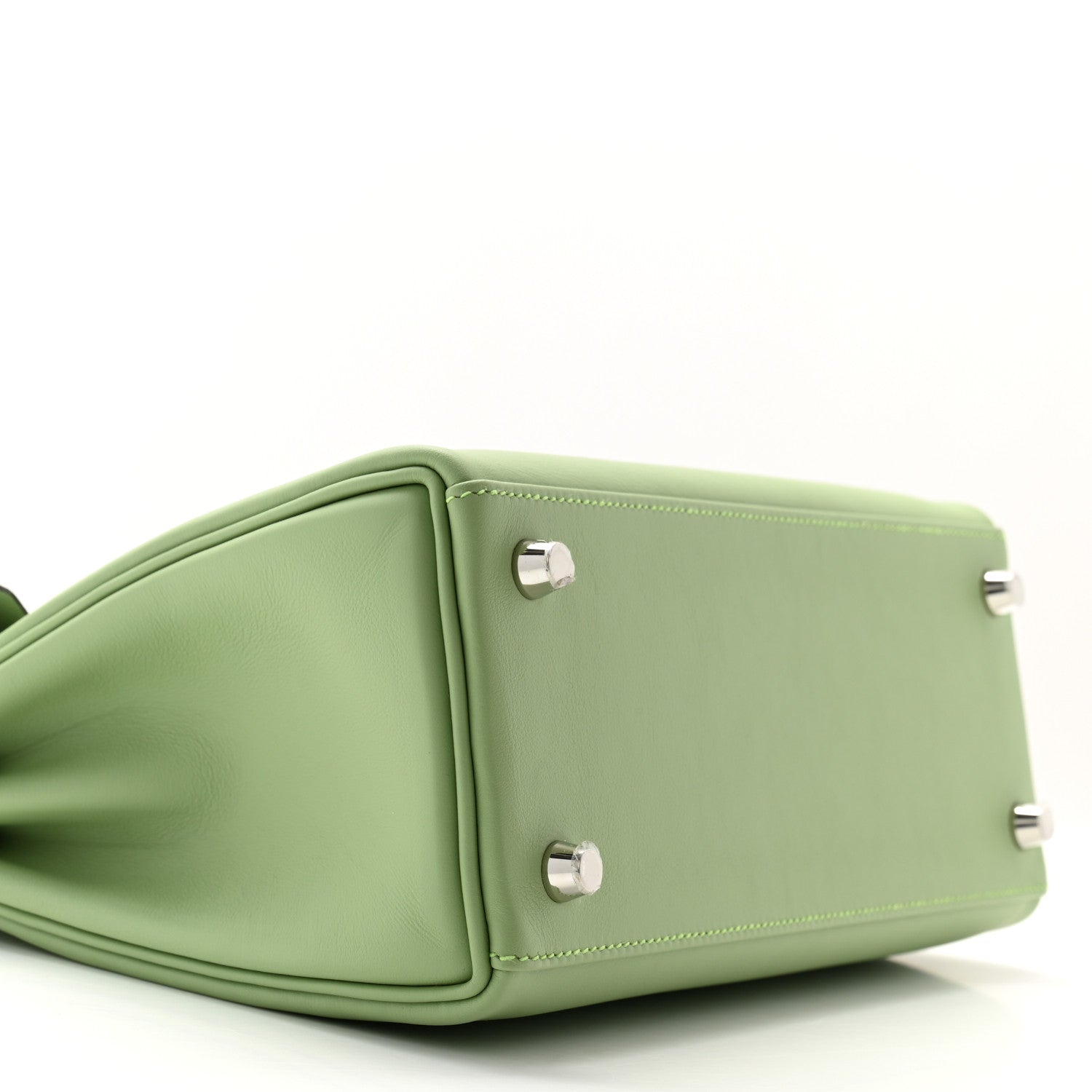 Hermes Swift Kelly Retourne 25 Vert Criquet 9 of 11