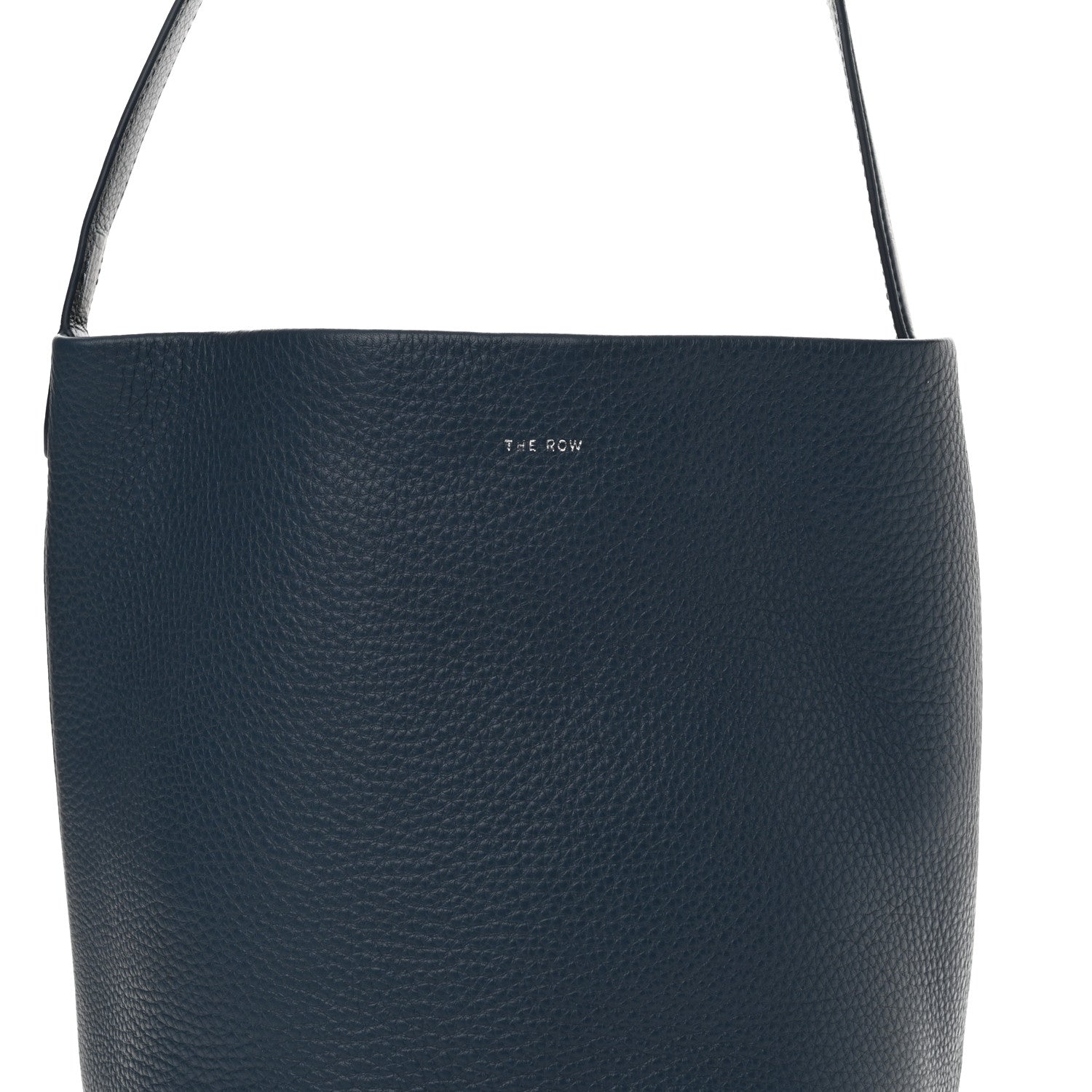 The Row Grained Calfskin Medium N/S Park Tote Bluestone 8 of 13