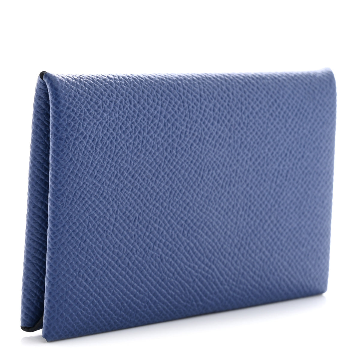 Hermes Epsom Calvi Card Case Deep Bleu 3 of 8