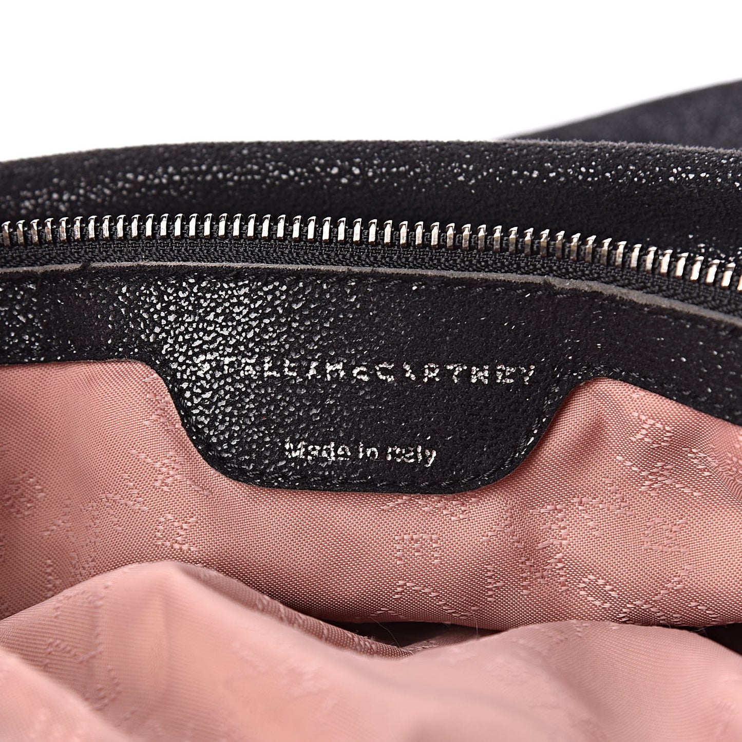 Shaggy Deer Falabella Fold Over Tote Black