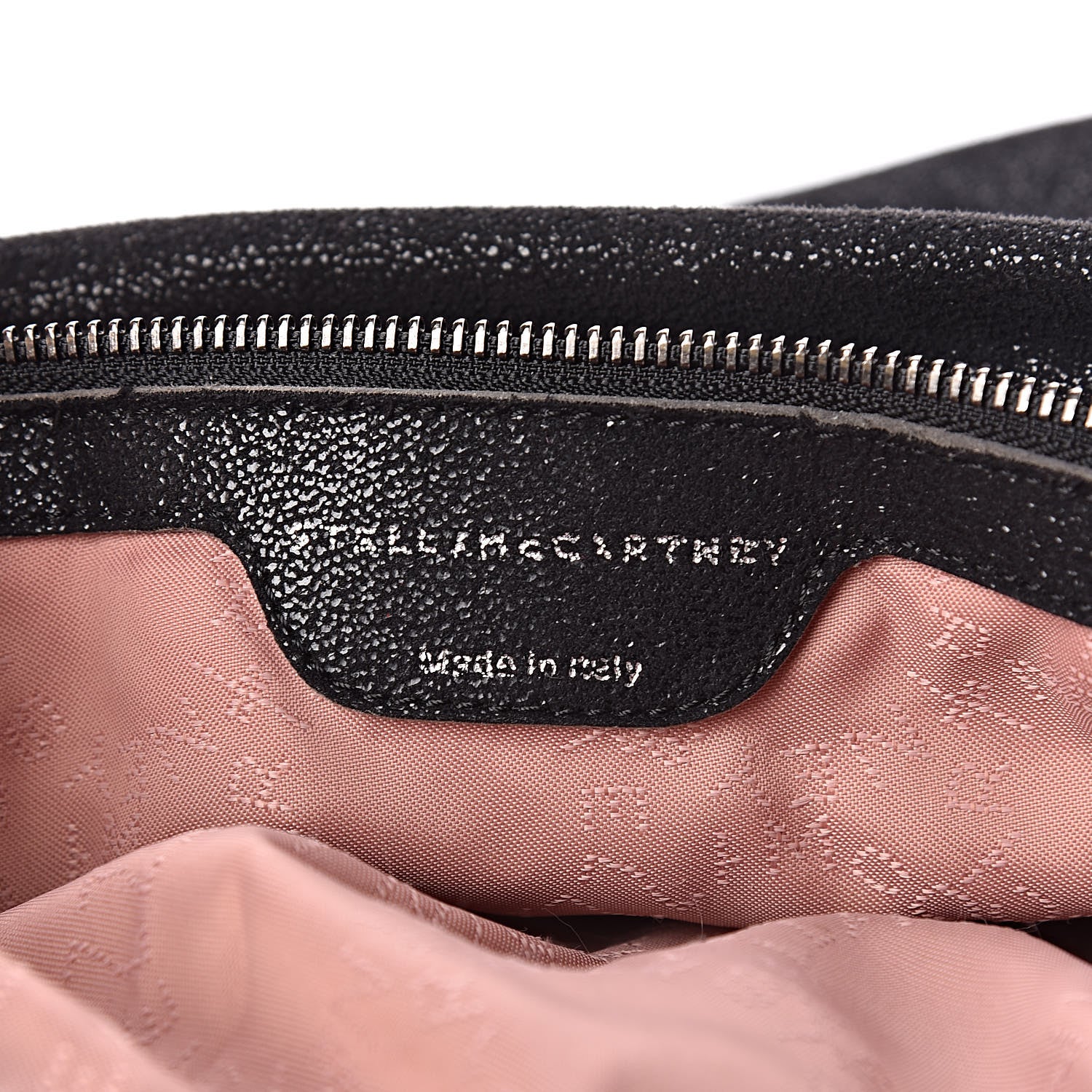 Stella McCartney Shaggy Deer Falabella Fold Over Tote Black 8 of 16